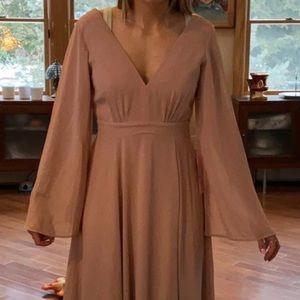 BHLDN rose dress